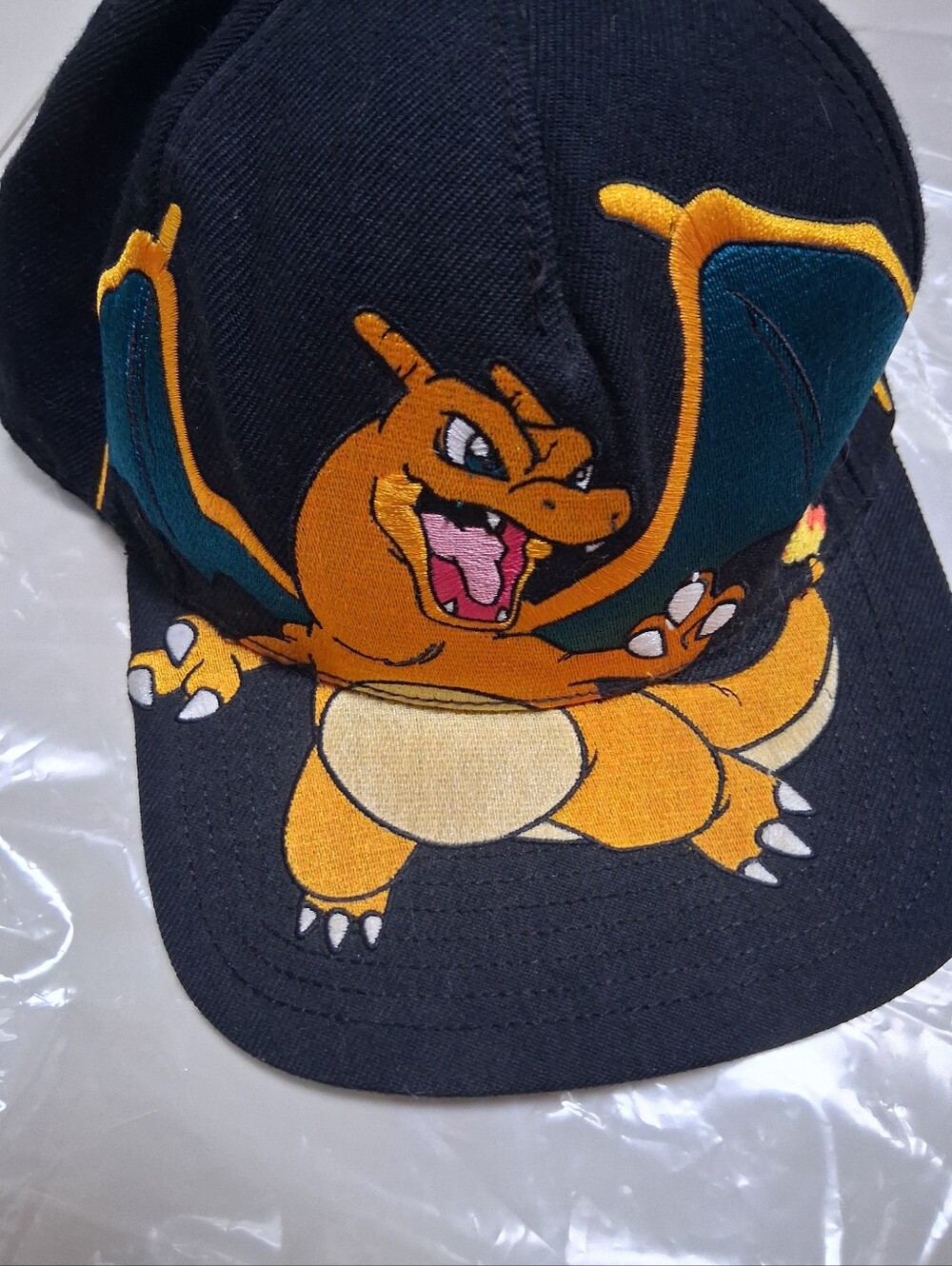 2013 POKEMON Hat Embroidered CHARIZARD Game Freak Inc Nintendo Snapback Cap